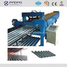 Manufacturer steel structure metal deck roll forming machine steel floor decking cold roll former machinery